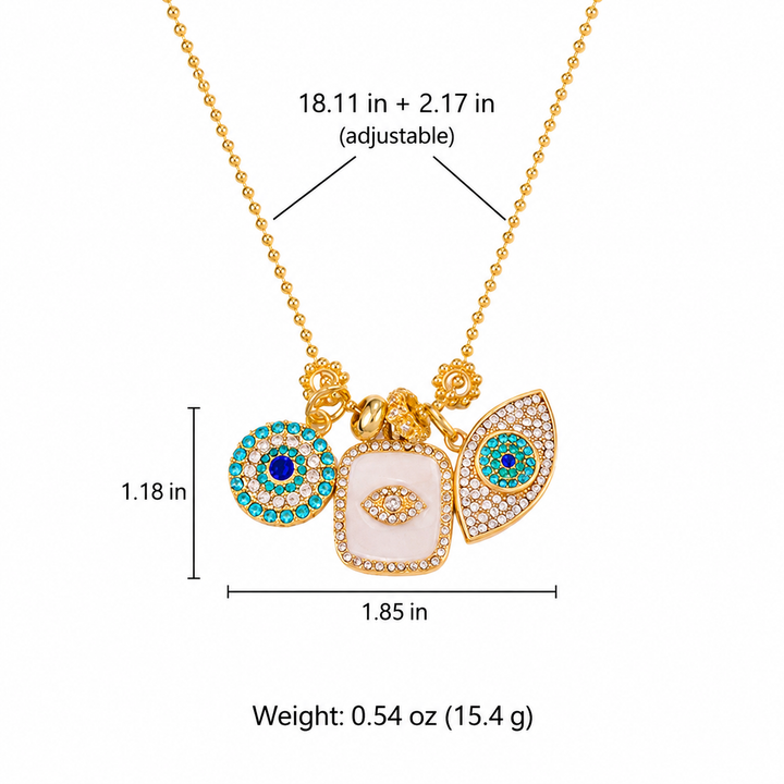 Mystic Eye Charm Necklace