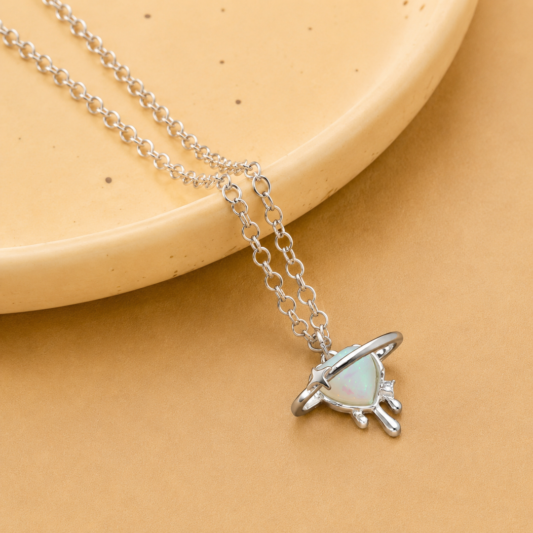 Colorful Cosmic Necklace Collection