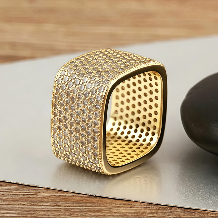 Mosaic Pavé Ring