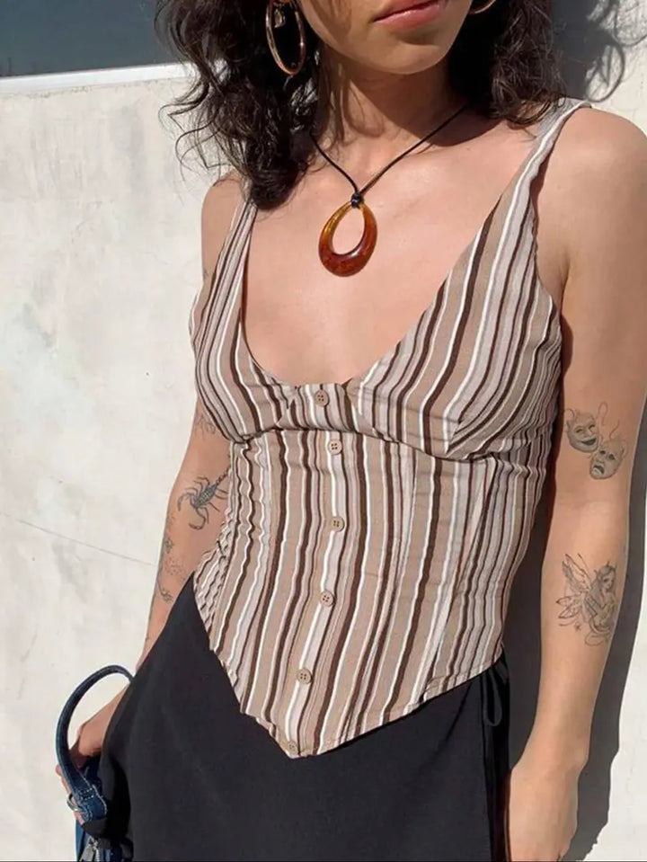 Hollow Teardrop Pendant Necklace