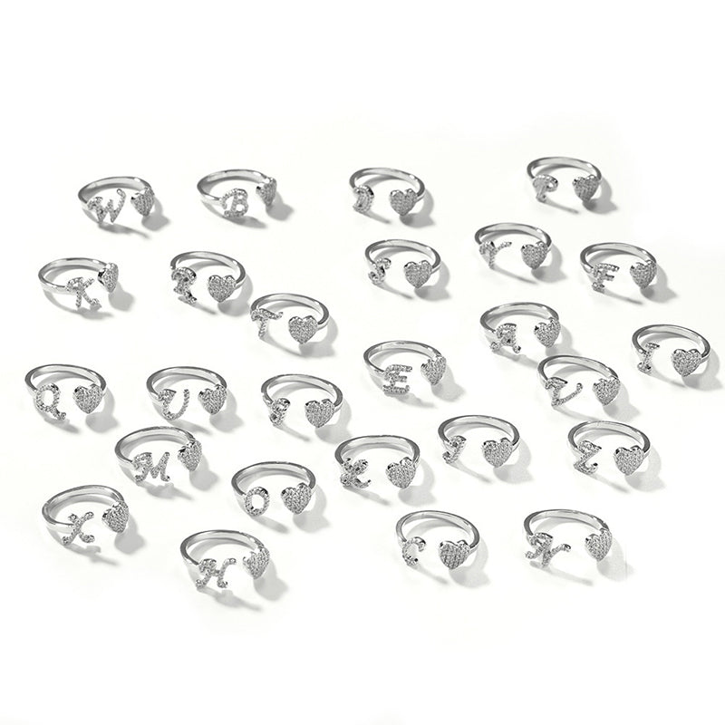 Keepsake Initial Ring