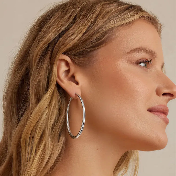 Minimal Gold Hoop Earrings
