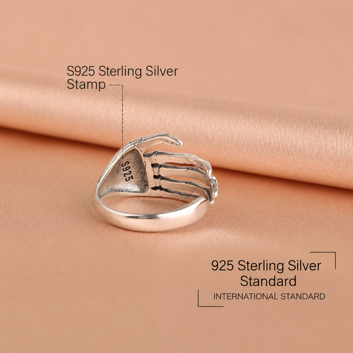 Skeleton Hand Ring