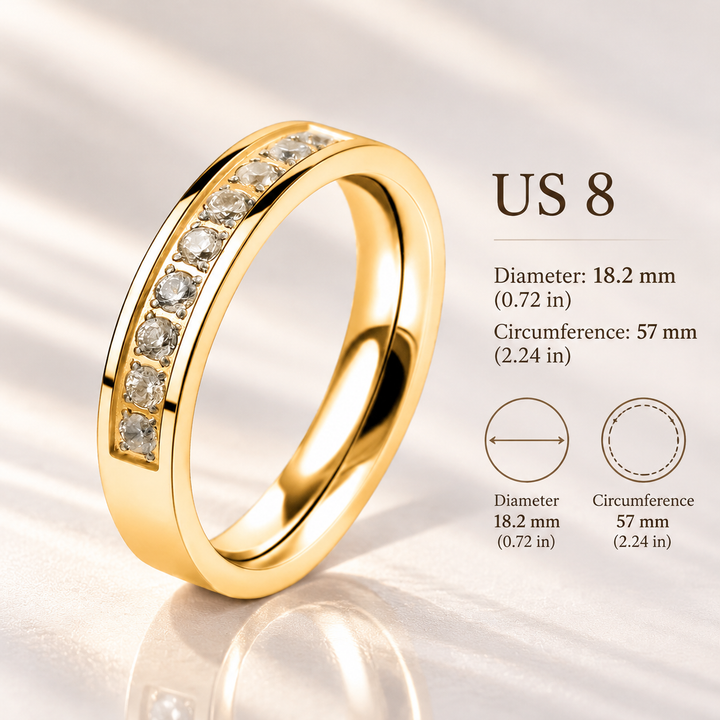 Eternity Channel Ring