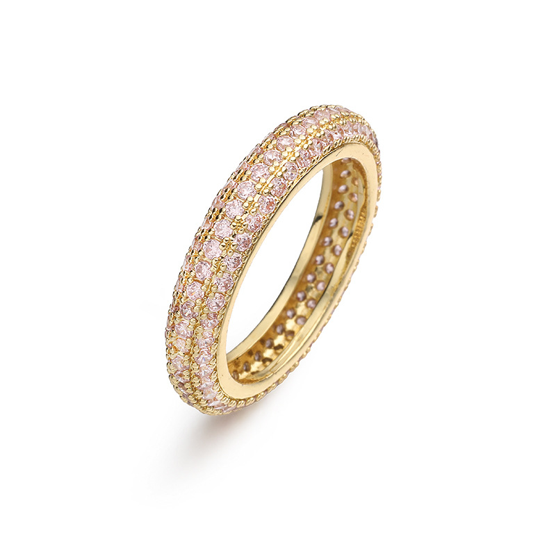 Spectrum Sparkle Band Ring