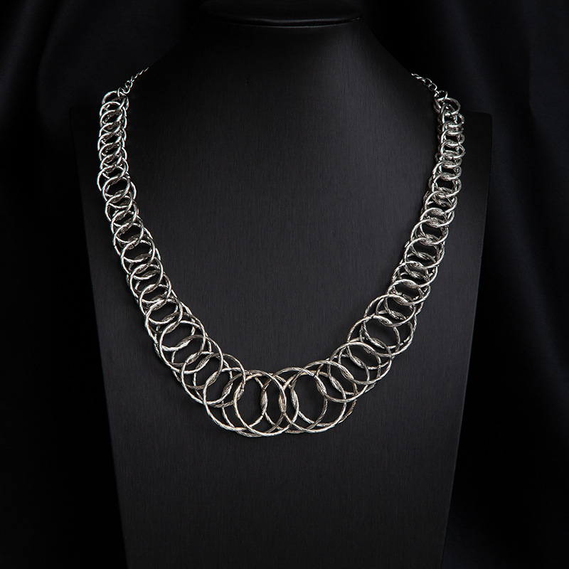 Cascade Metal Necklace