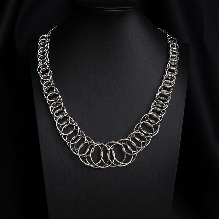 Cascade Metal Necklace