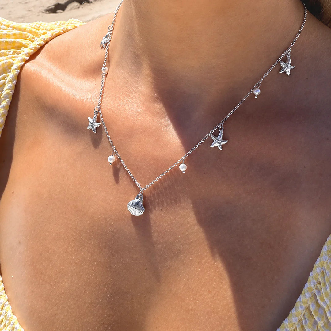Ocean Charm Layered Necklace