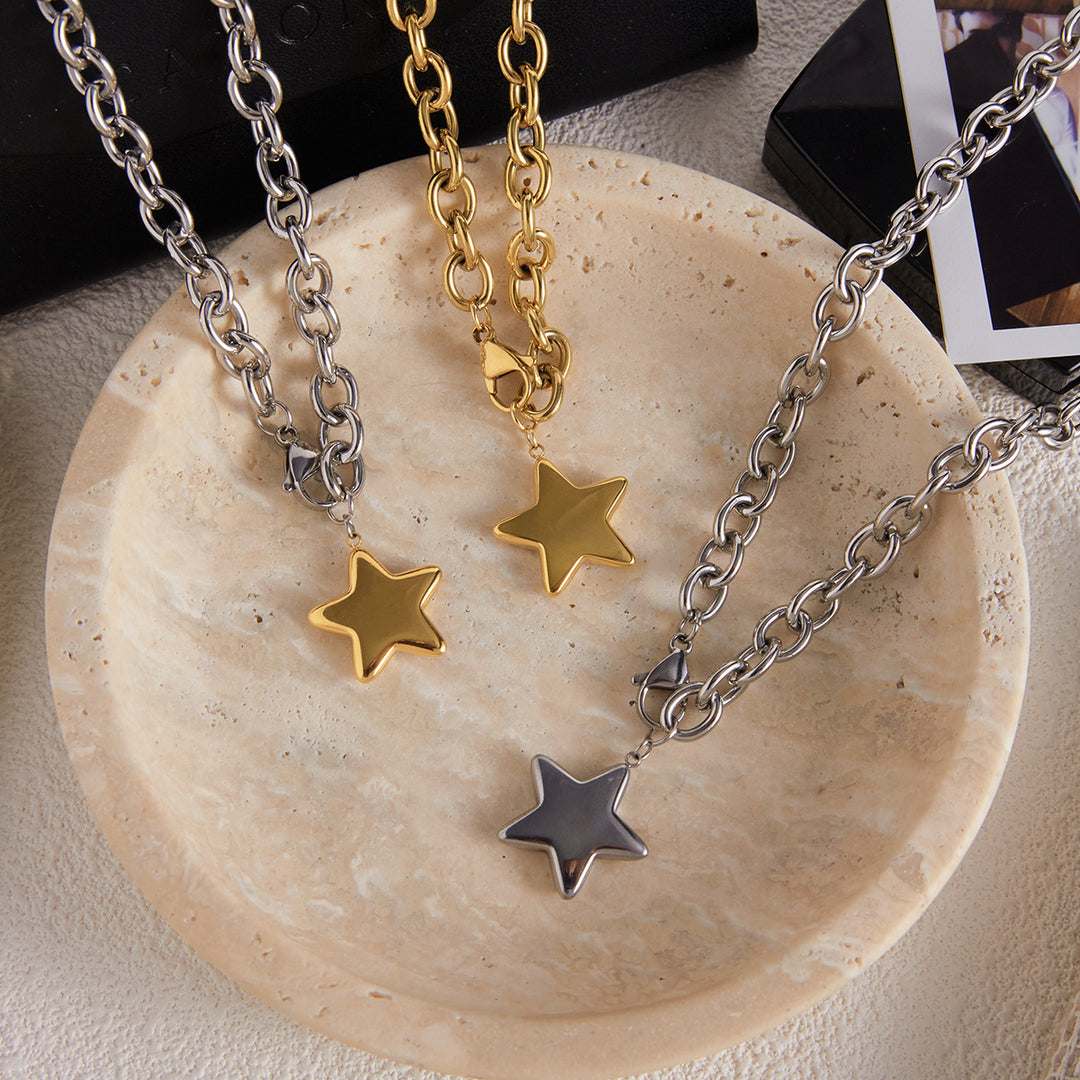 Star Charm Chain Necklace