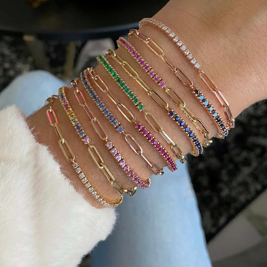 Colorful Link Bracelet