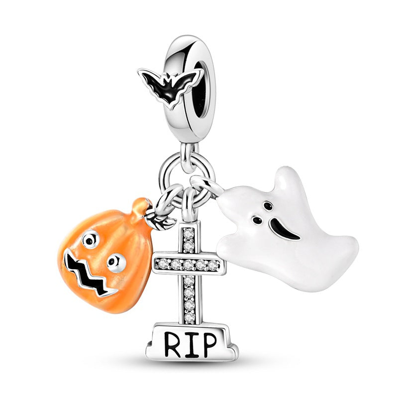 Halloween Skull Charm Collection