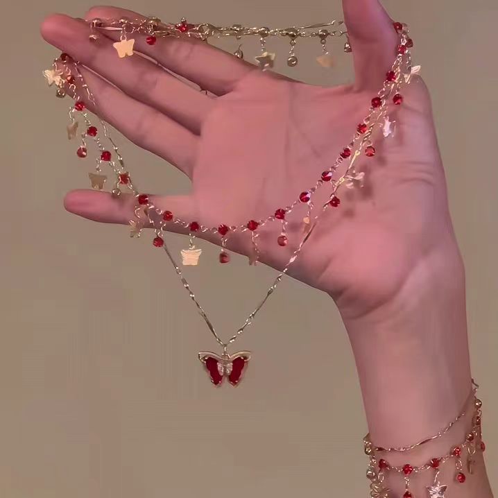 Ocean Drop Layered Necklace
