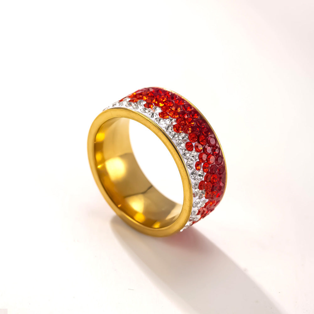 Sparkling Pavé Band Ring