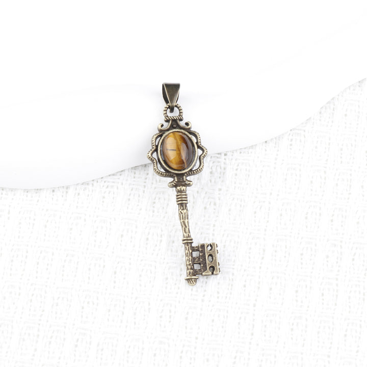 Vintage Key Pendant Necklace