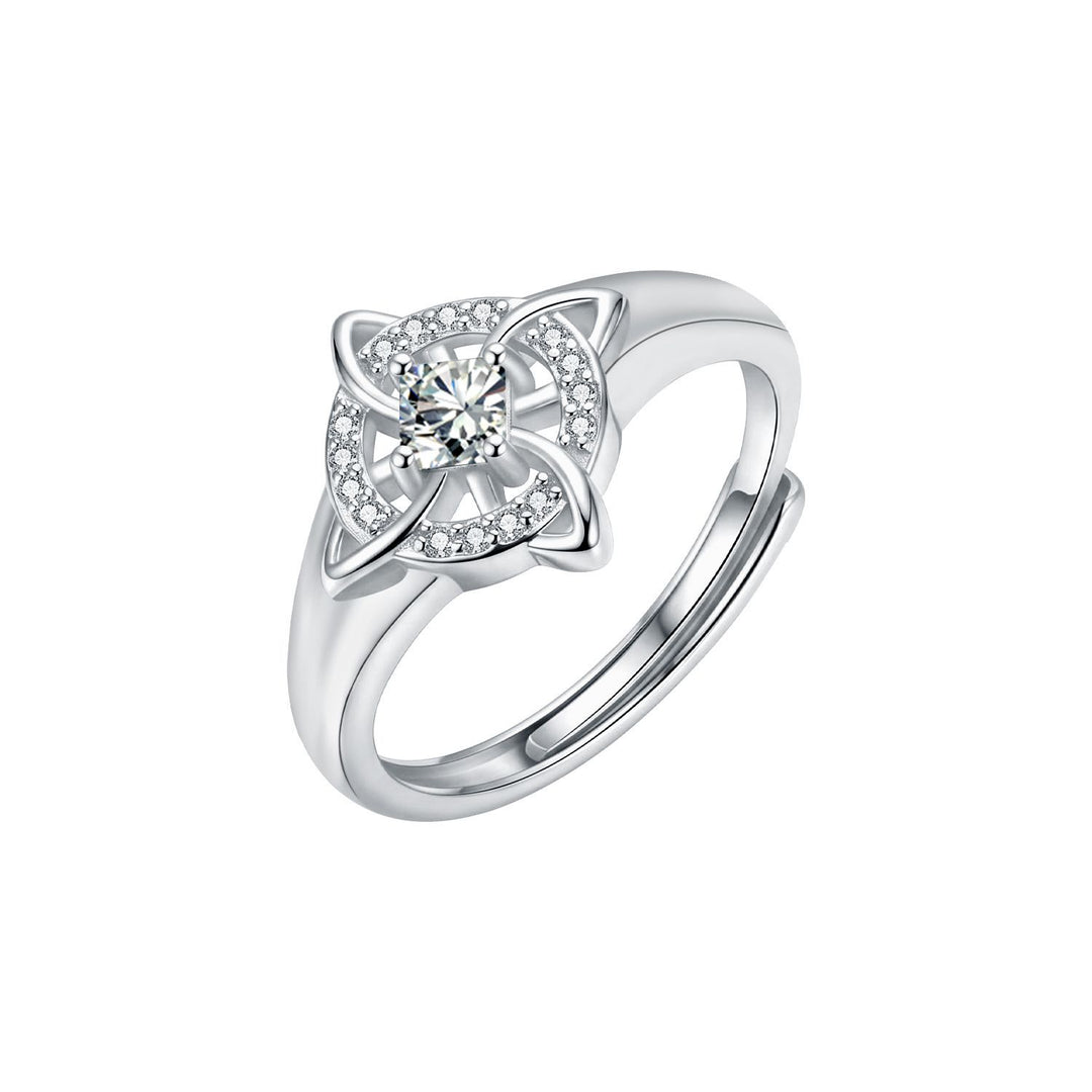 Birthstone Celtic Knot Ring