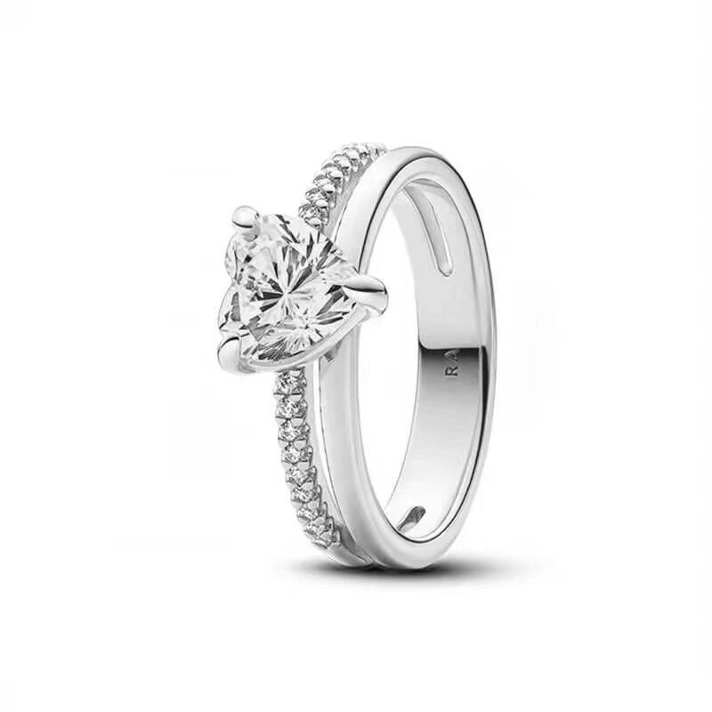 Heart Crystal Ring
