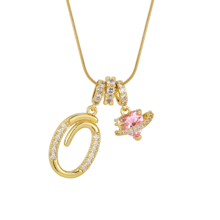 Personalized Letter Charm Necklace