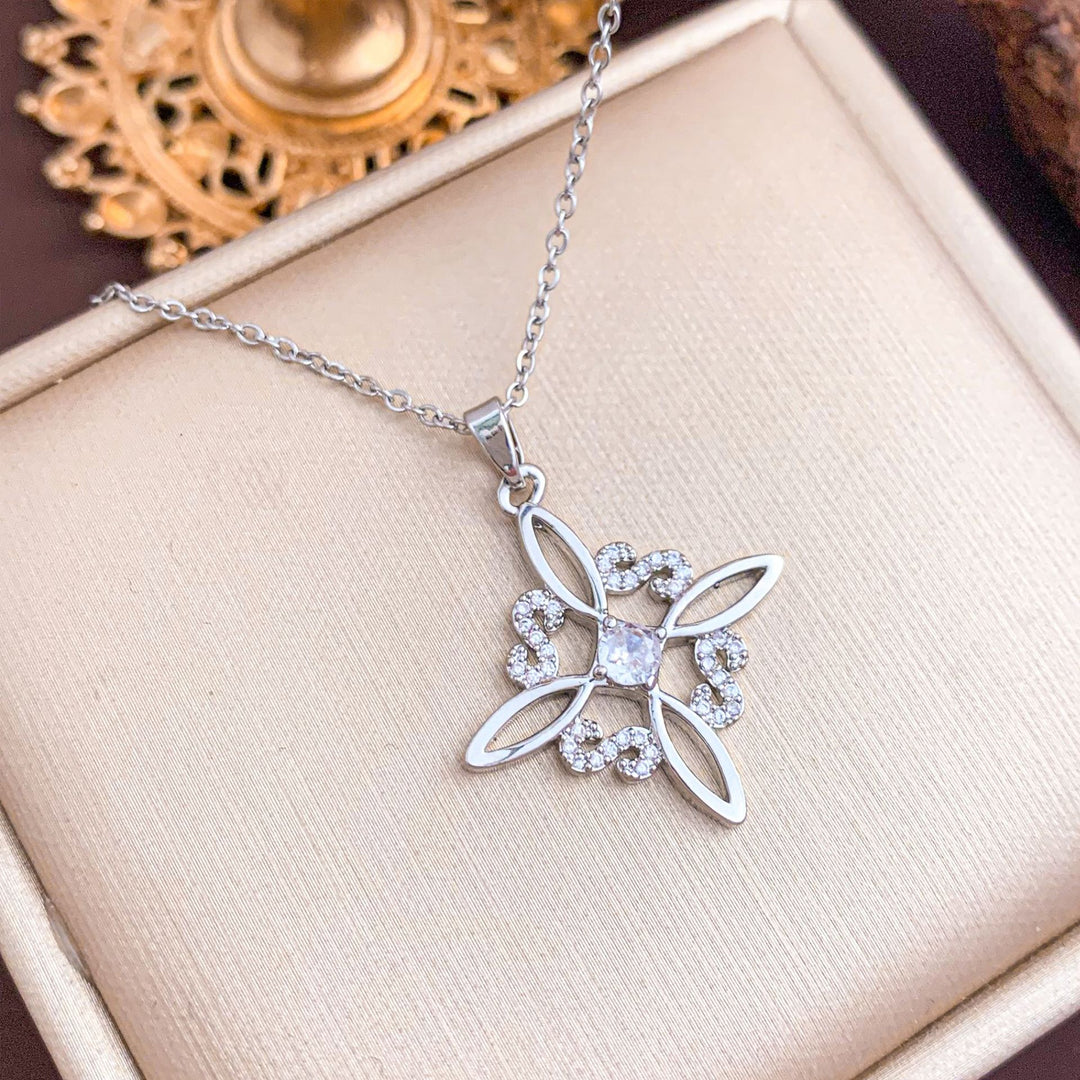 Fourfold Celtic Knot Necklace