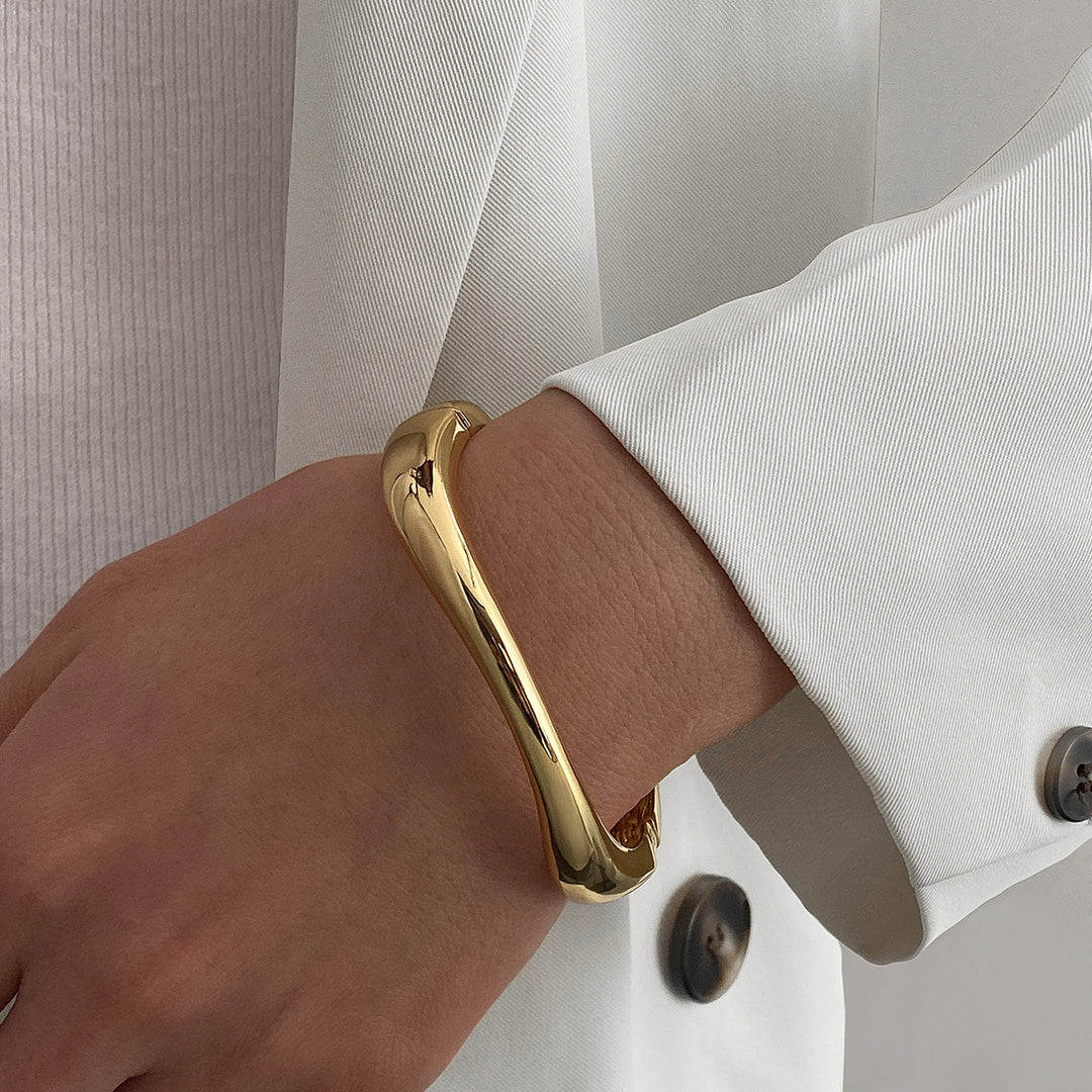 Minimalist Open Cuff Bracelet