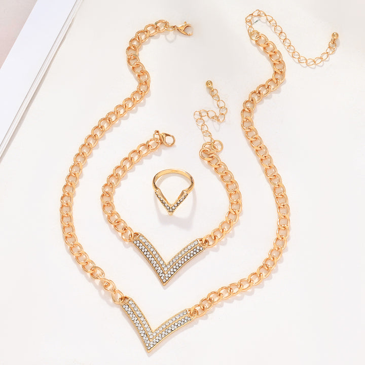 Vera V-Shaped Jewelry Set