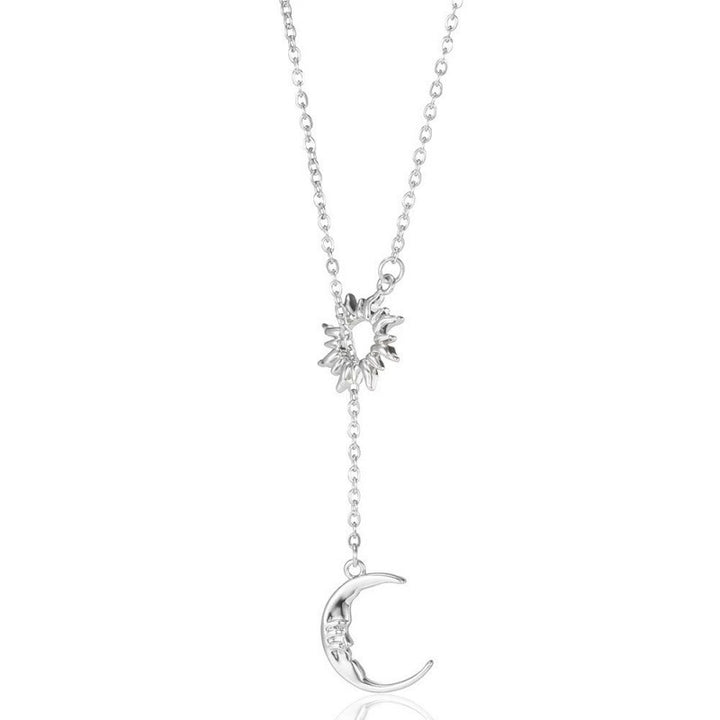 Celestial Crescent Moon Necklace