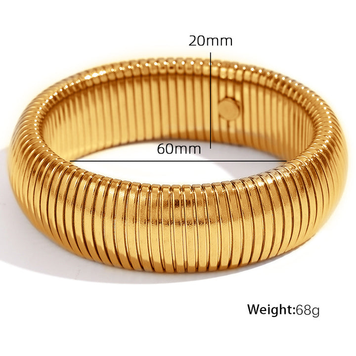 Snake Chain Bangle Bracelet