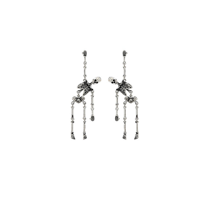 Gothic Skull Necklace &amp; Earrings Set