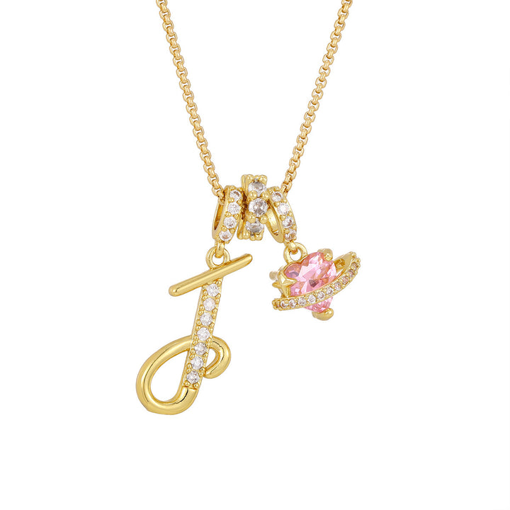 Personalized Letter Charm Necklace