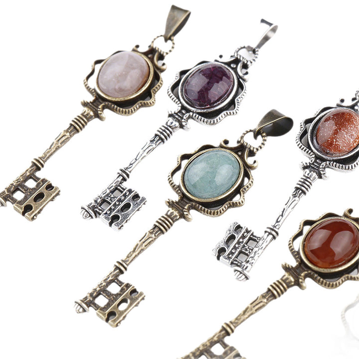 Vintage Key Pendant Necklace