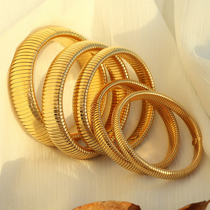 Snake Chain Bangle Bracelet