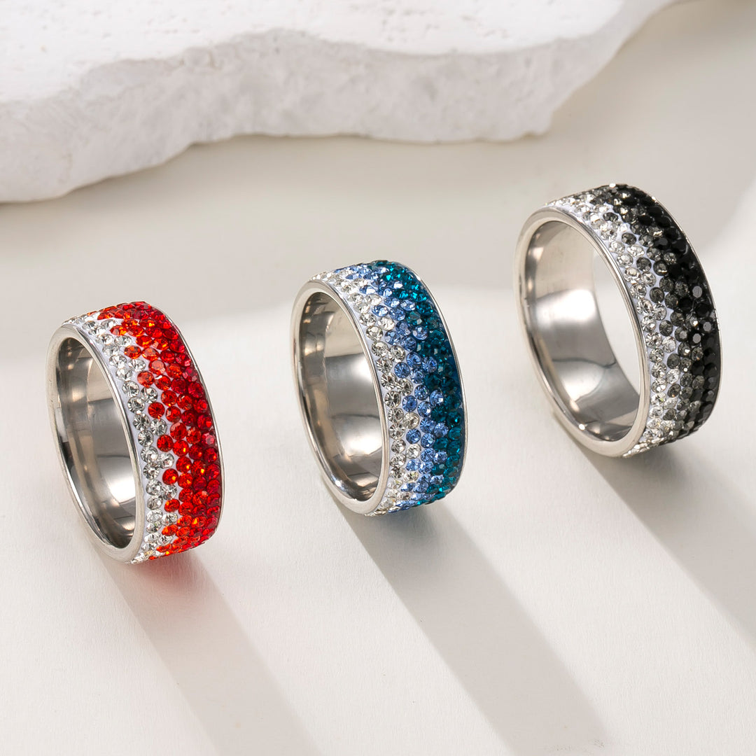Sparkling Pavé Band Ring