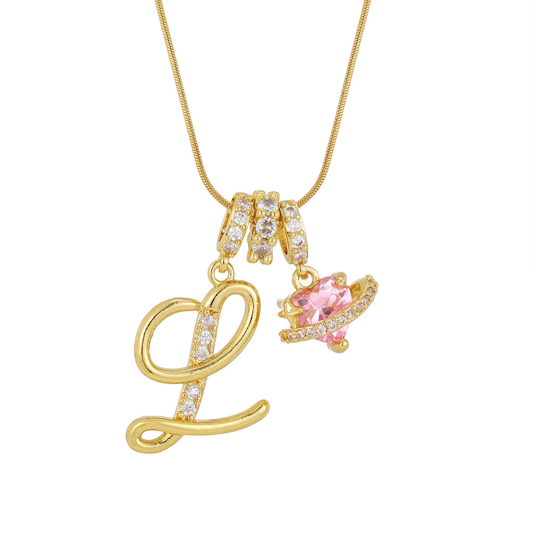 Personalized Letter Charm Necklace