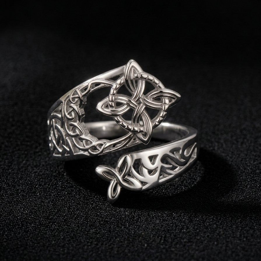 Celtic Knot Open Ring