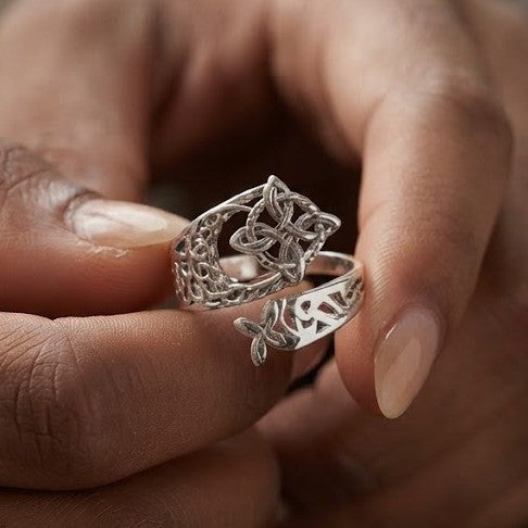 Celtic Knot Open Ring