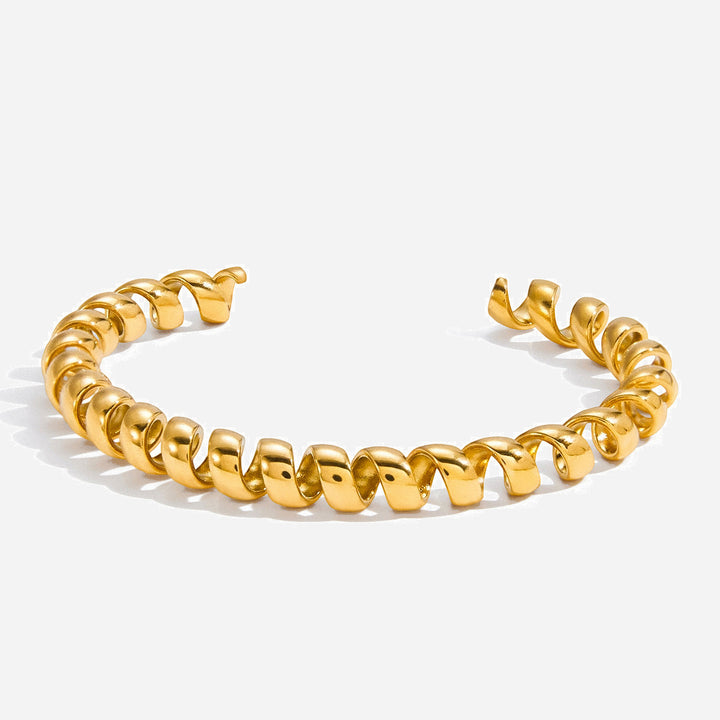 Twist Open Cuff Bracelet