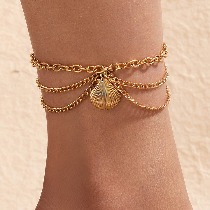 Charm Layered Anklet