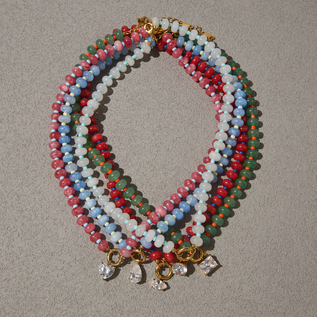 Beaded Charm Necklace