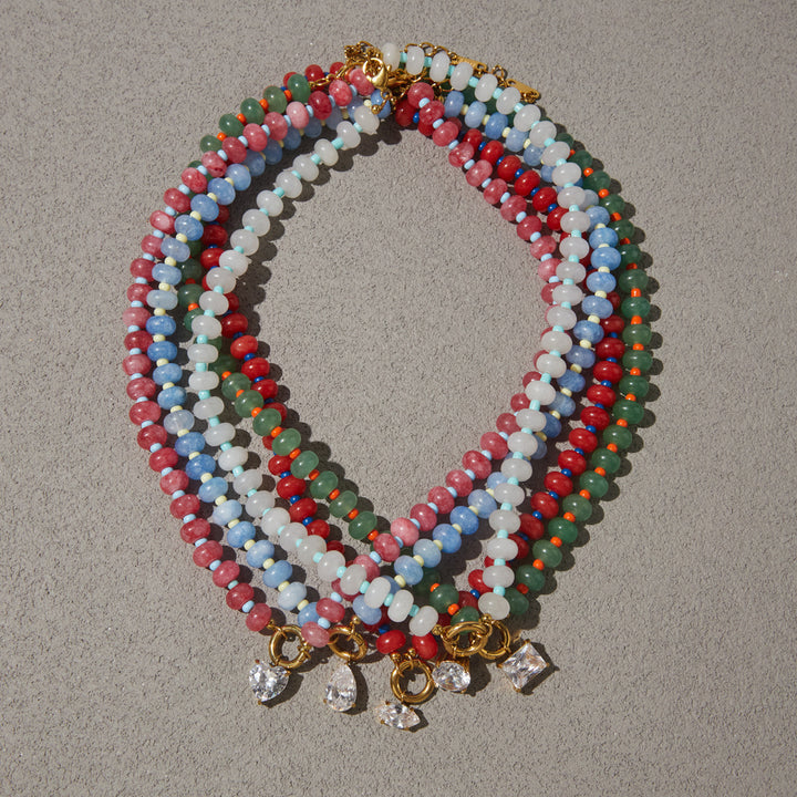 Beaded Charm Necklace