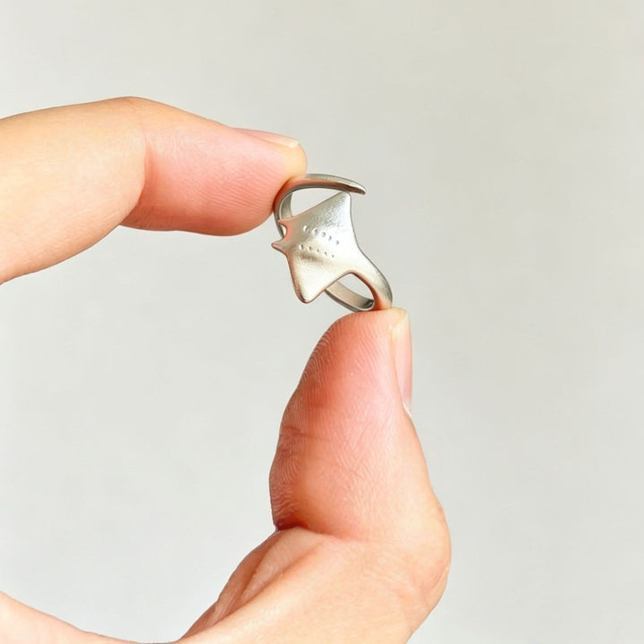 Ocean Animal Adjustable Open Ring