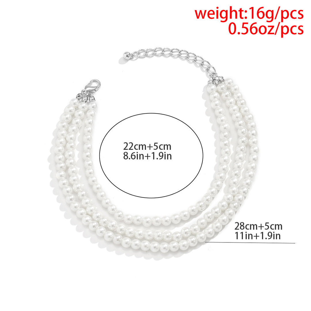 Pearl Layered Anklet
