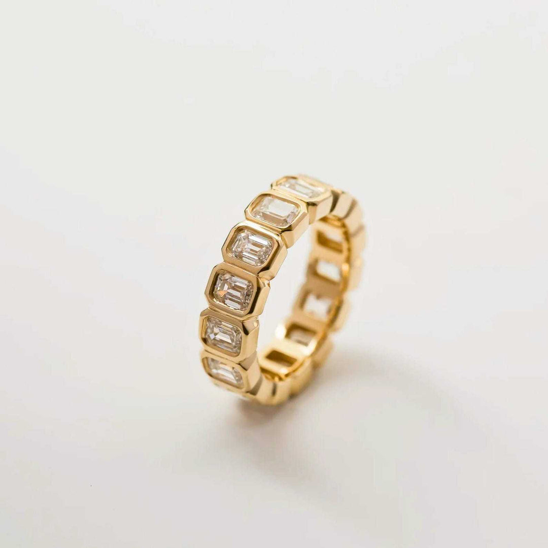 Bezel-Set Eternity Band