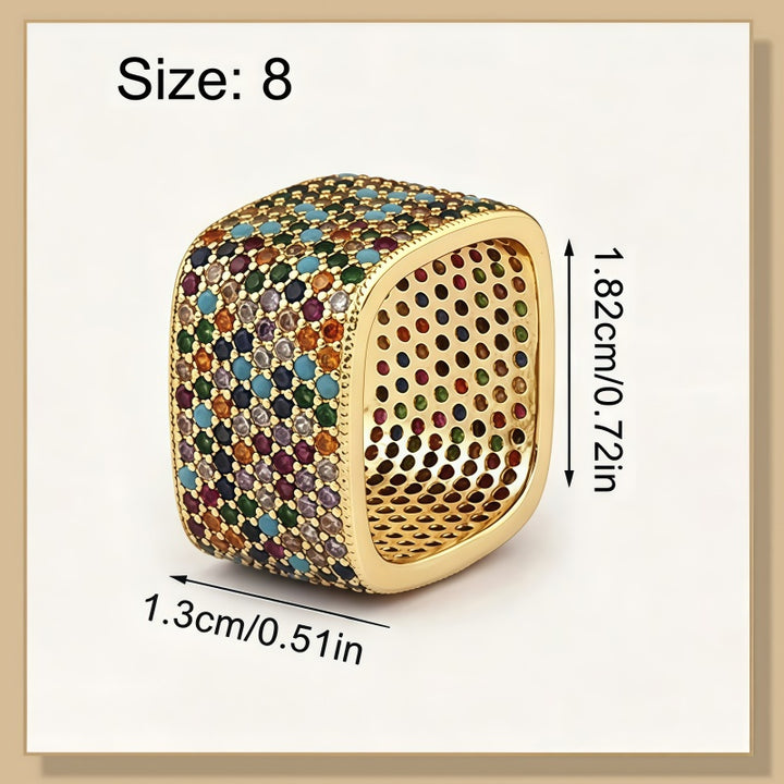 Mosaic Pavé Ring