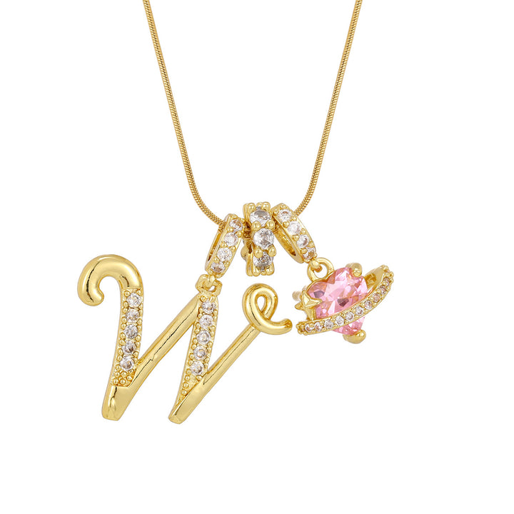 Personalized Letter Charm Necklace