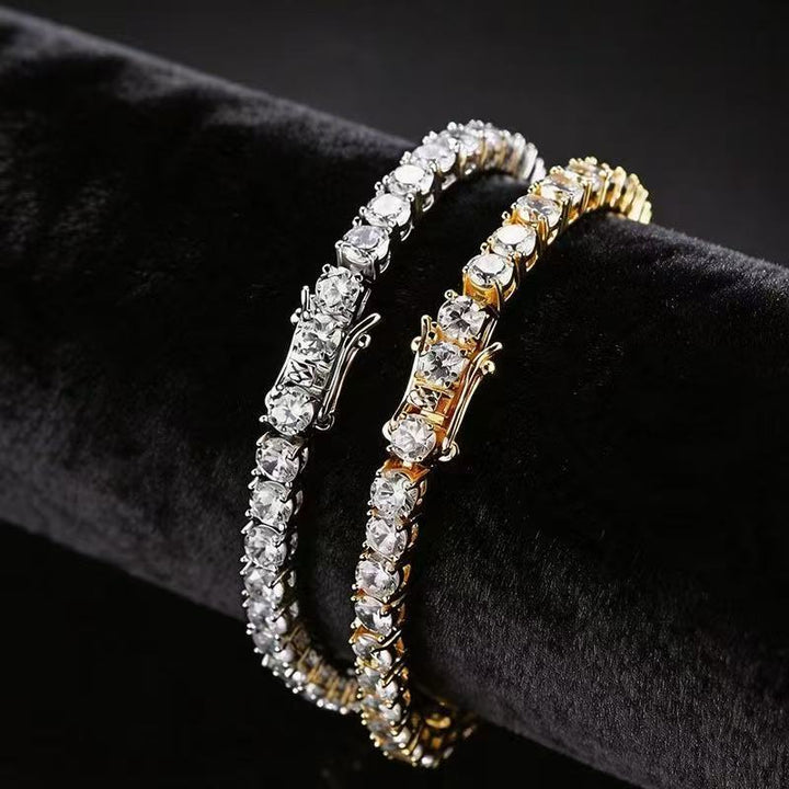 Heart-Shaped Tennis Bracelet
