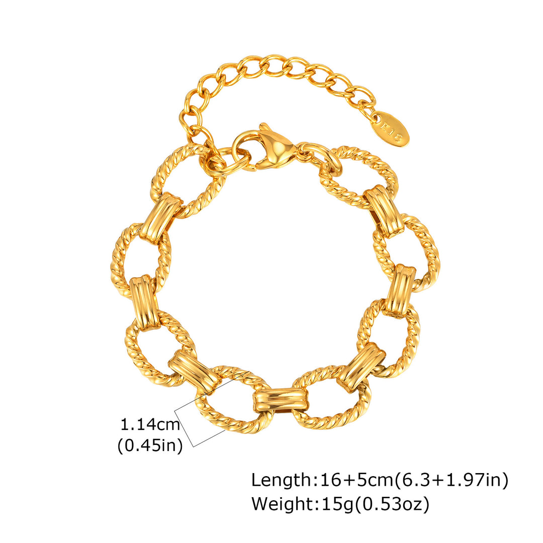Chunky Link Chain Bracelet