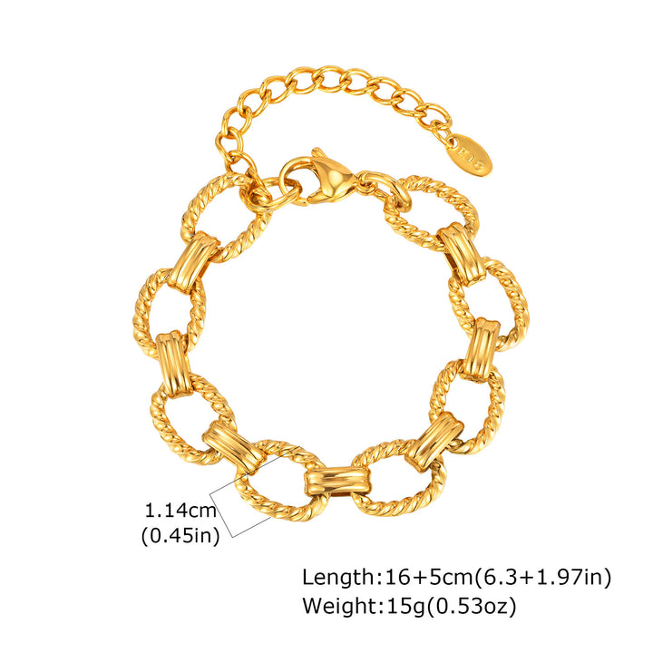 Chunky Link Chain Bracelet