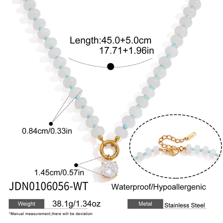 Beaded Charm Necklace
