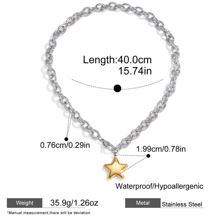 Star Charm Chain Necklace