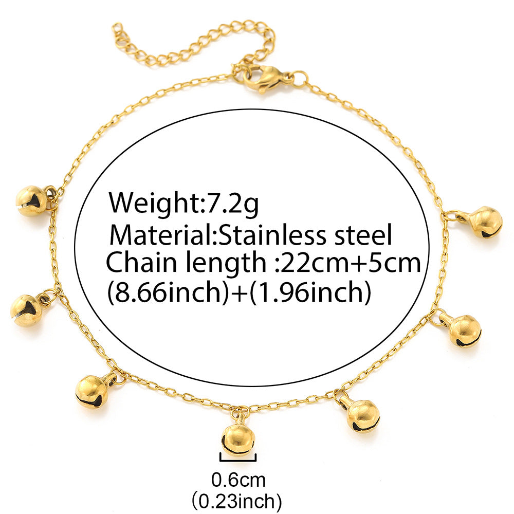 Bell Charm Anklet