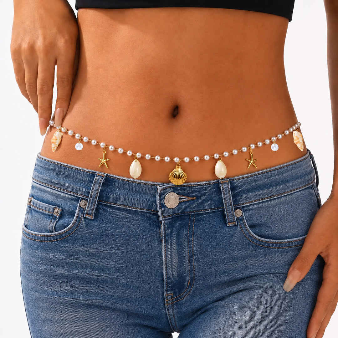 Pearl Shell Waist Chain